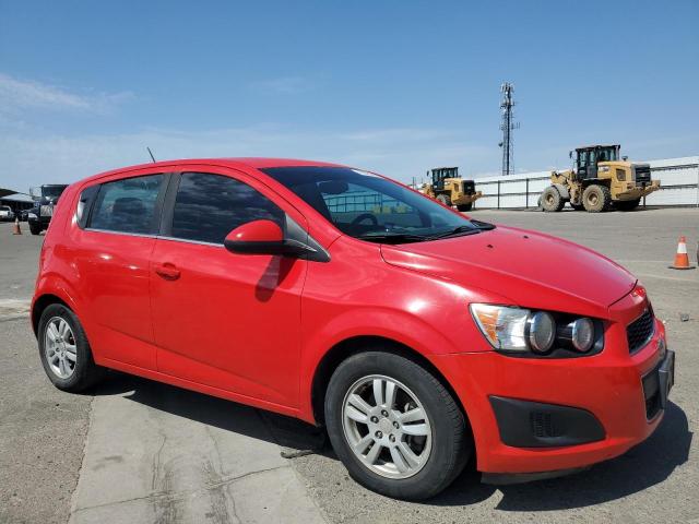 Hatchbacks CHEVROLET SONIC 2015 Red