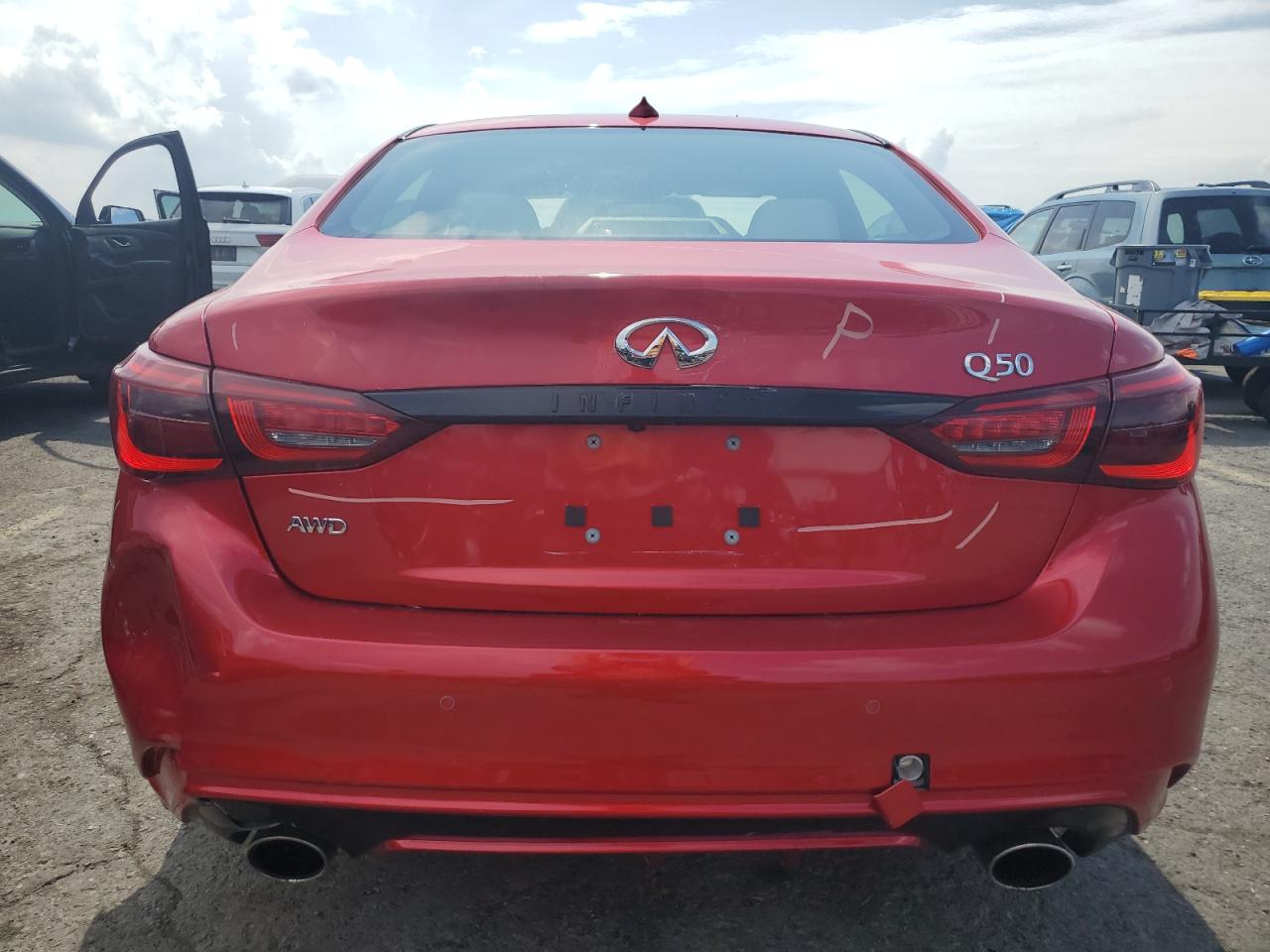 2023 Infiniti Q50 Sensory VIN: JN1EV7CR5PM542128 Lot: 63272755