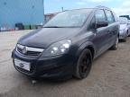 2012 VAUXHALL ZAFIRA EXC for sale at Copart ROCHFORD
