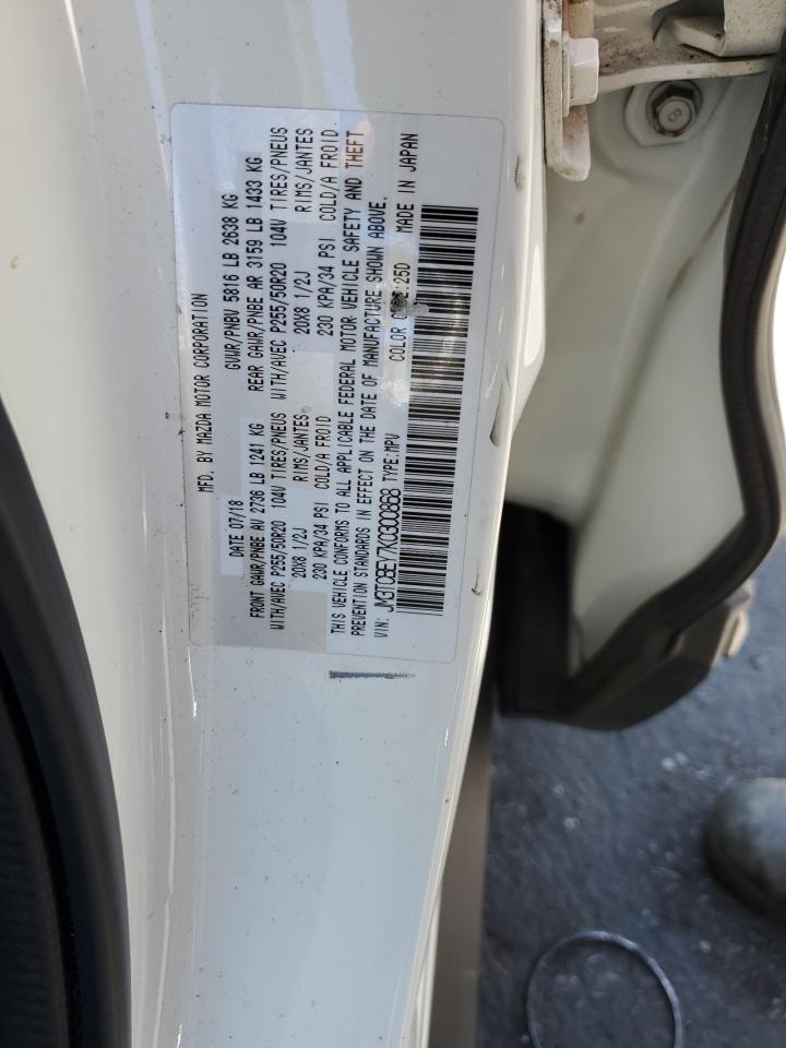 2019 Mazda Cx-9 Signature VIN: JM3TCBEY7K0300868 Lot: 64727675