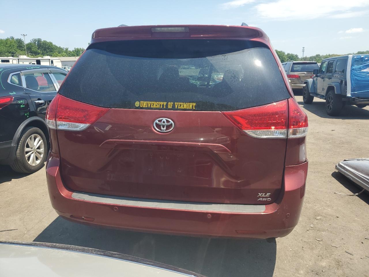 2013 Toyota Sienna Xle VIN: 5TDDK3DCXDS050165 Lot: 63283785