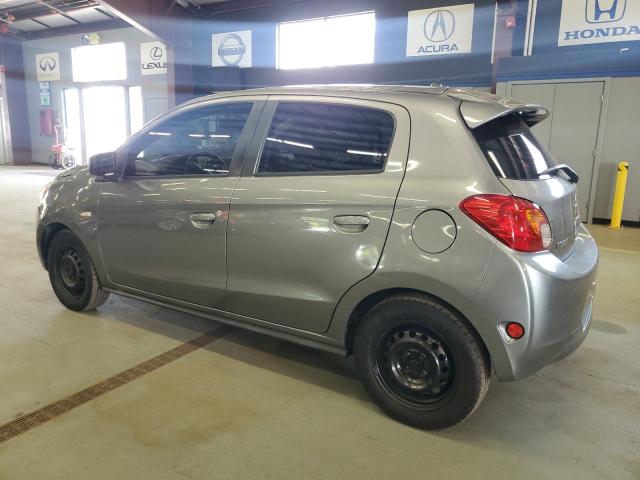 Hatchbacks MITSUBISHI MIRAGE 2015 Silver