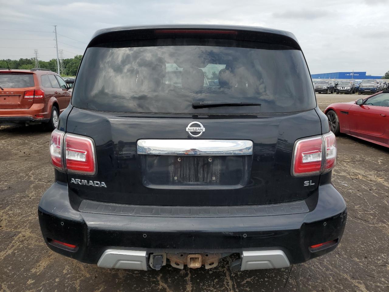2018 Nissan Armada Sv VIN: JN8AY2NC6J9556682 Lot: 65882125