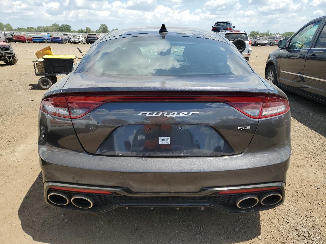 2023 Kia Stinger Gt Line VIN: KNAE35LD2P6132321 Lot: 62717285