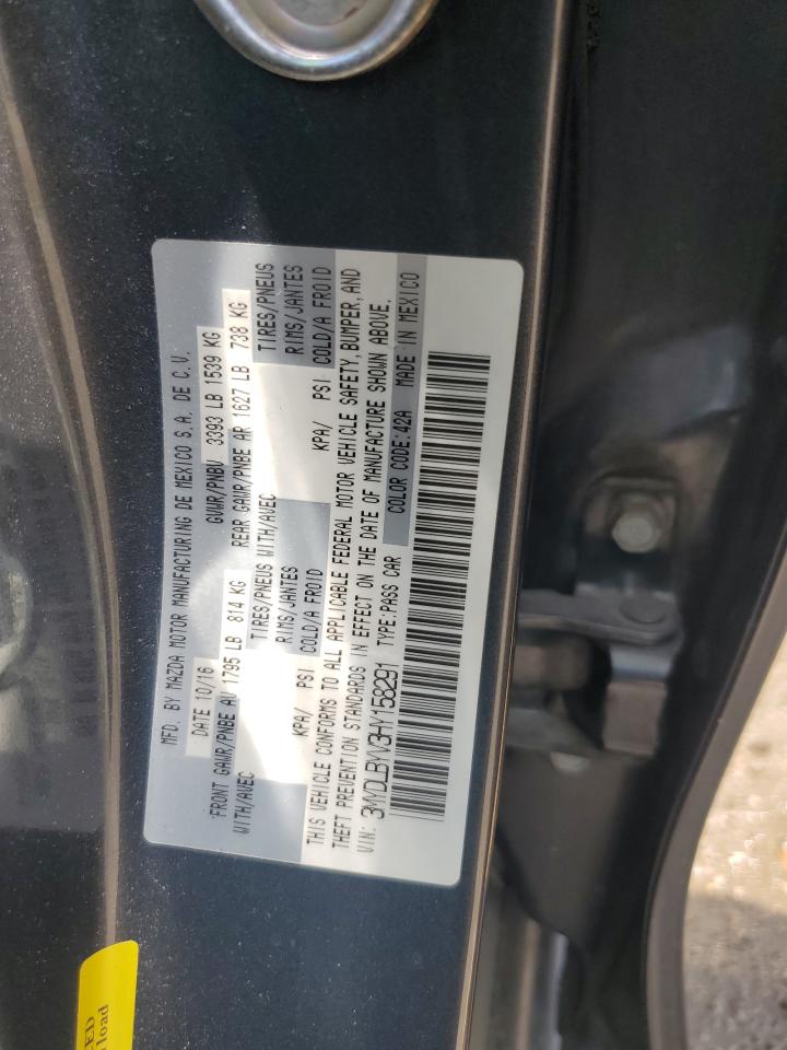 2017 Toyota Yaris Ia VIN: 3MYDLBYV3HY158291 Lot: 63843215