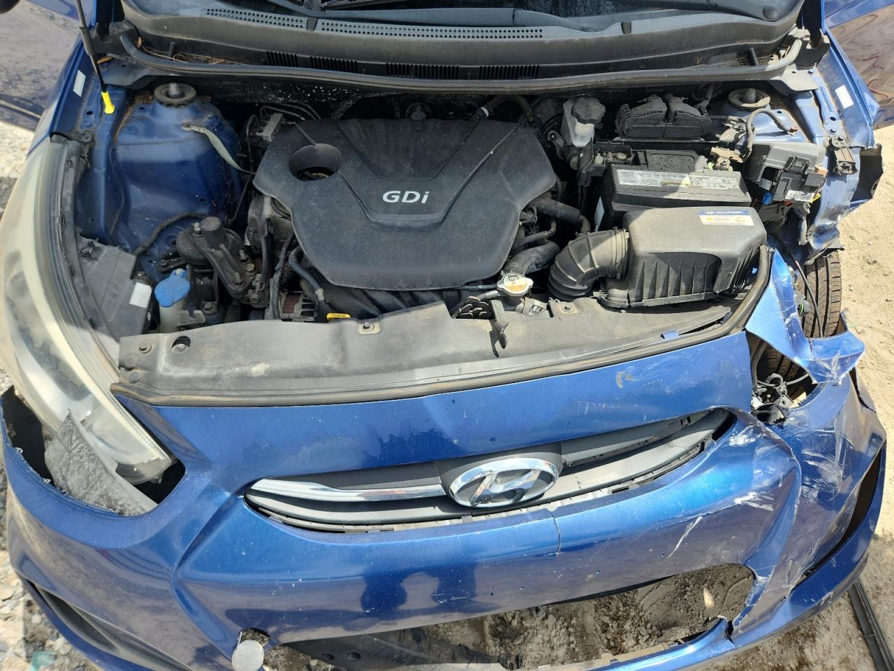 2015 Hyundai Accent Gls VIN: KMHCT4AE7FU862201 Lot: 64607795