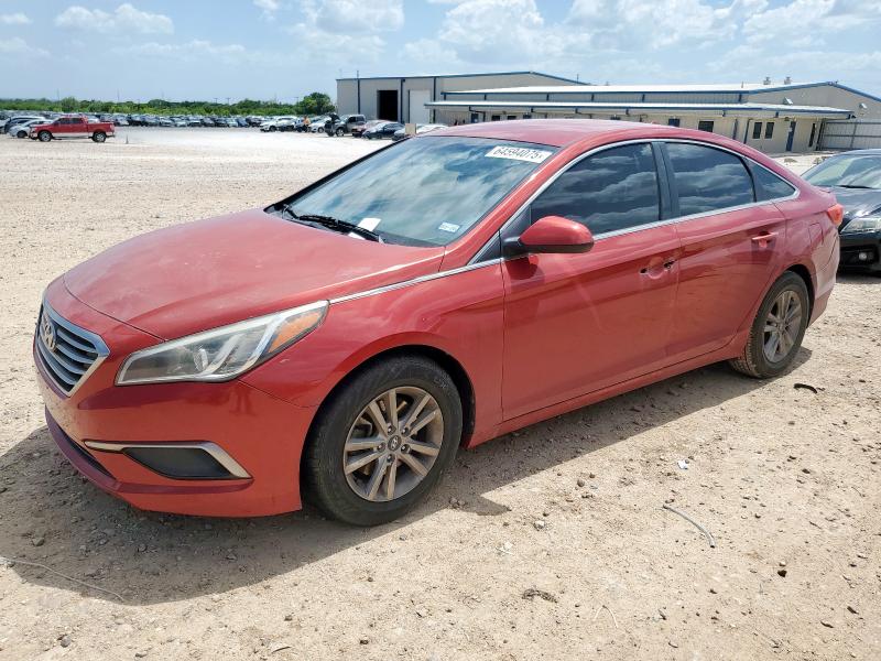  HYUNDAI SONATA 2017 Бордовый