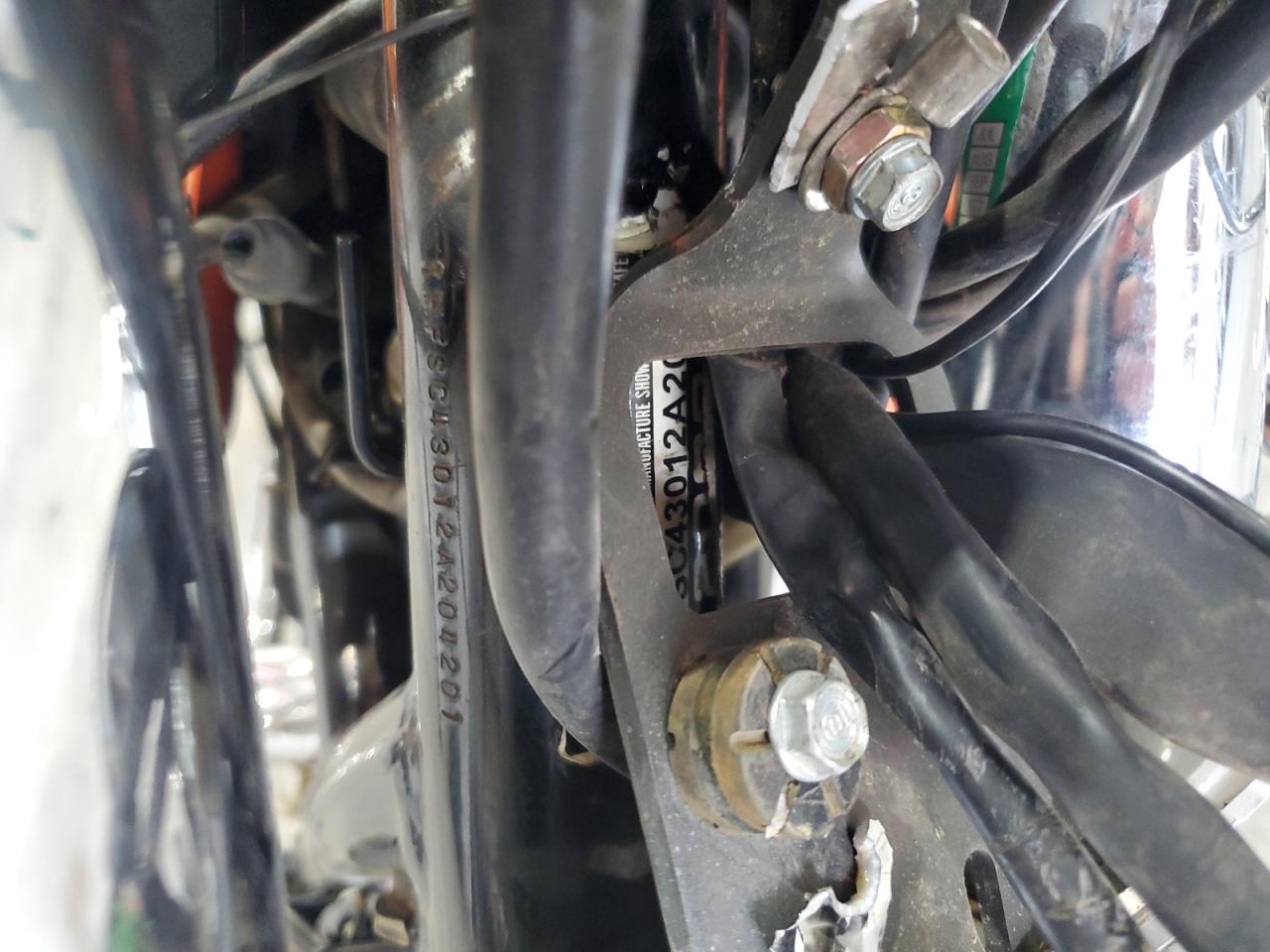 2002 Honda Vt1100 C2 VIN: 1HFSC43012A204201 Lot: 65820375