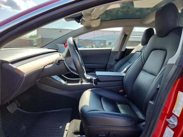  TESLA MODEL 3 2018 Red