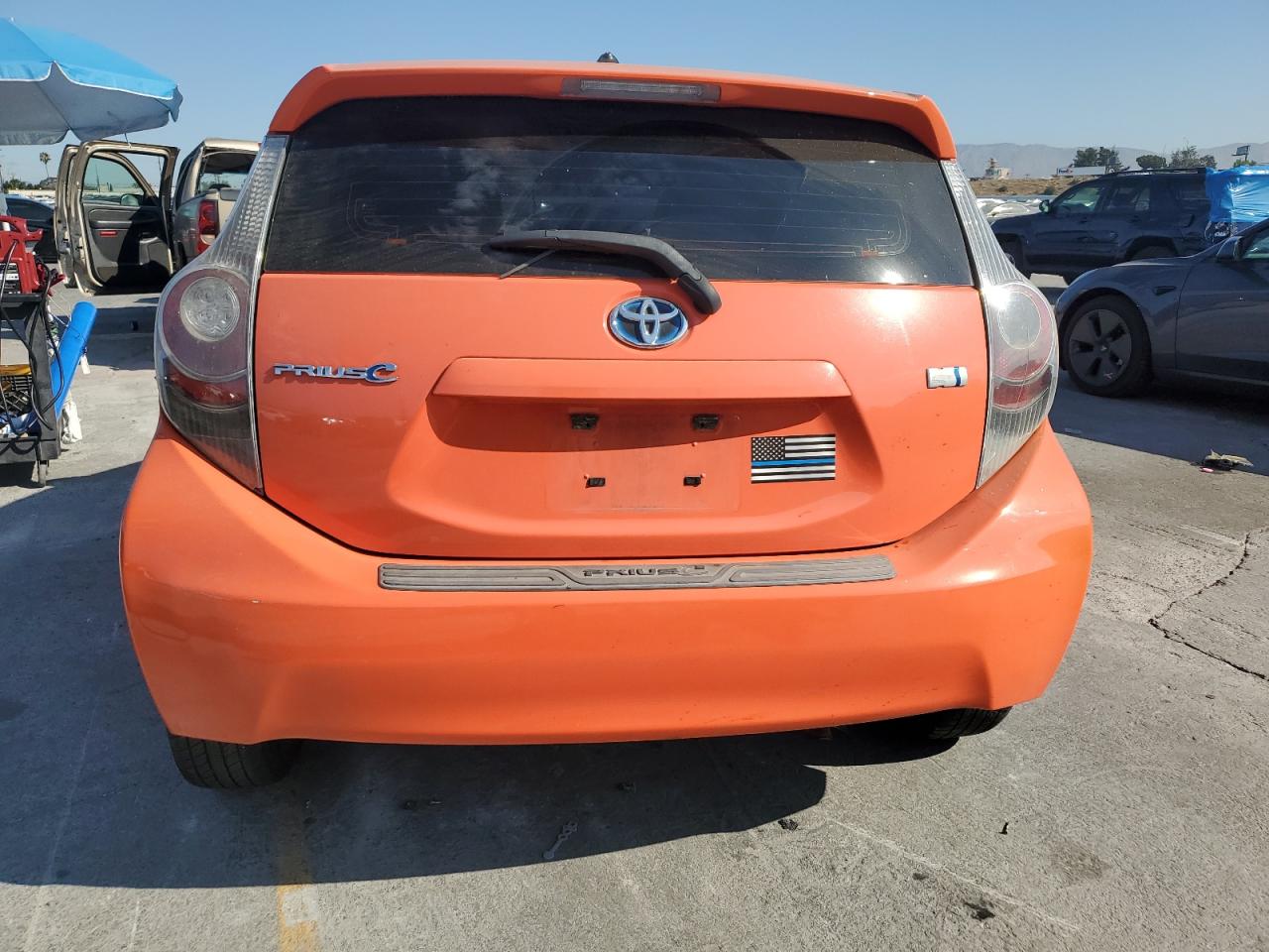 2013 Toyota Prius C VIN: JTDKDTB39D1032614 Lot: 65221965