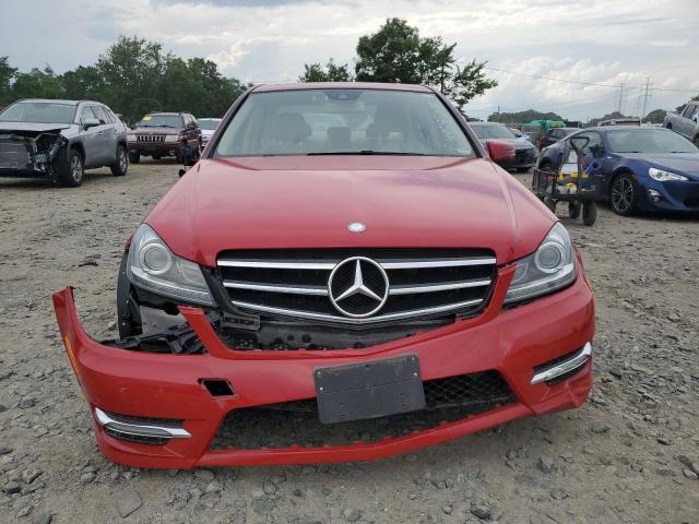 Sedans MERCEDES-BENZ C-CLASS 2014 Czerwony