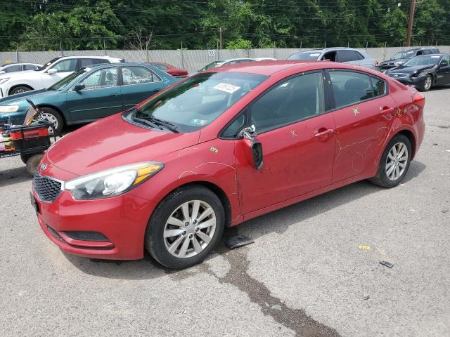  KIA FORTE 2014 Czerwony