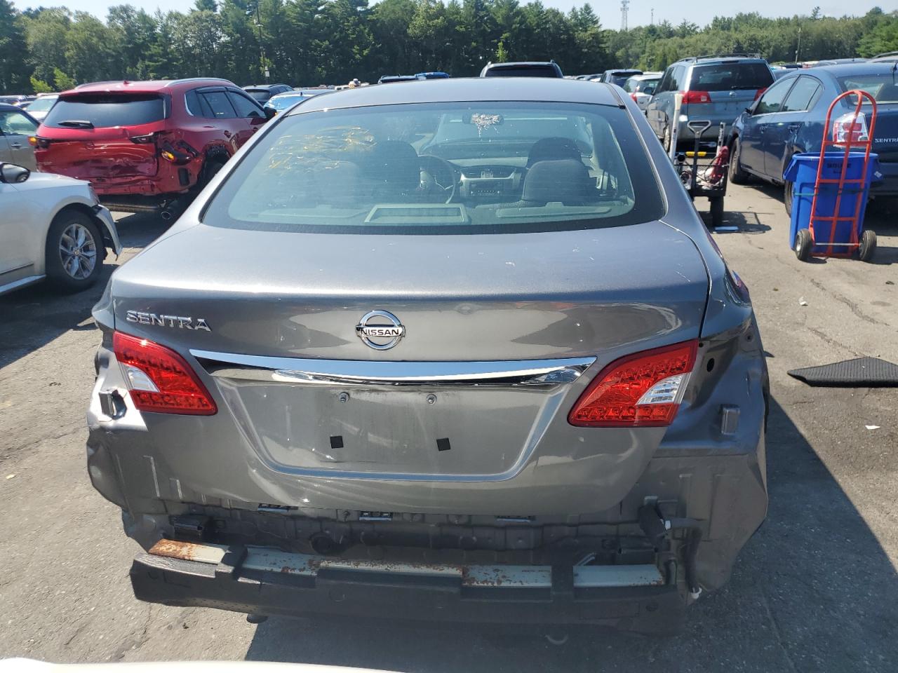 2015 Nissan Sentra S VIN: 3N1AB7AP5FY368257 Lot: 64232585