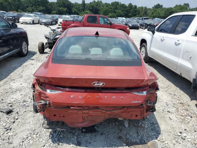  HYUNDAI ELANTRA 2021 Red