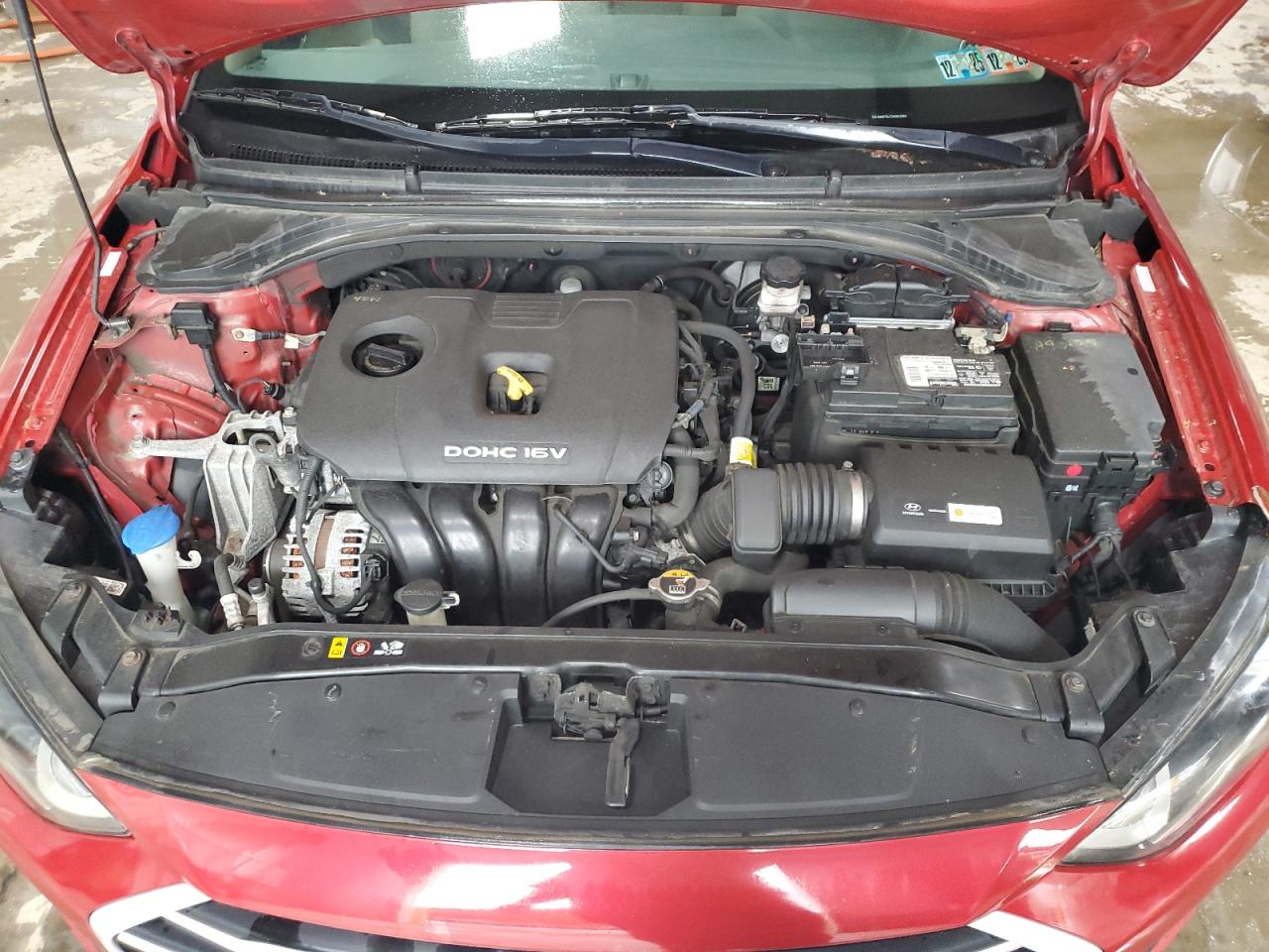 2017 Hyundai Elantra Se VIN: KMHD74LF2HU422369 Lot: 65223925