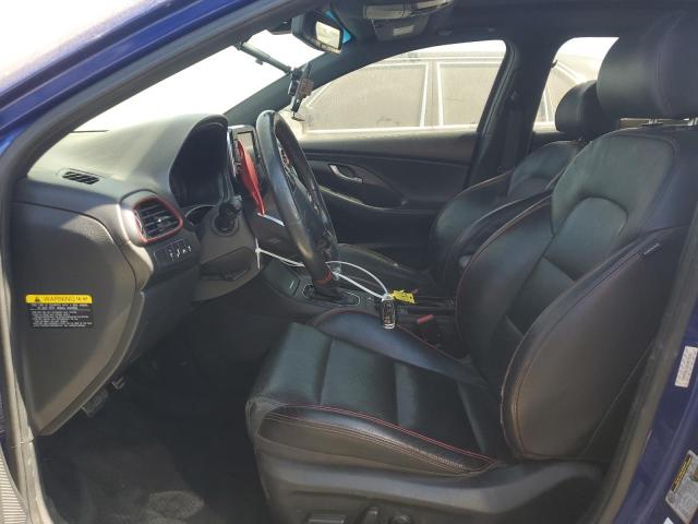 HYUNDAI ELANTRA 2018 Blue