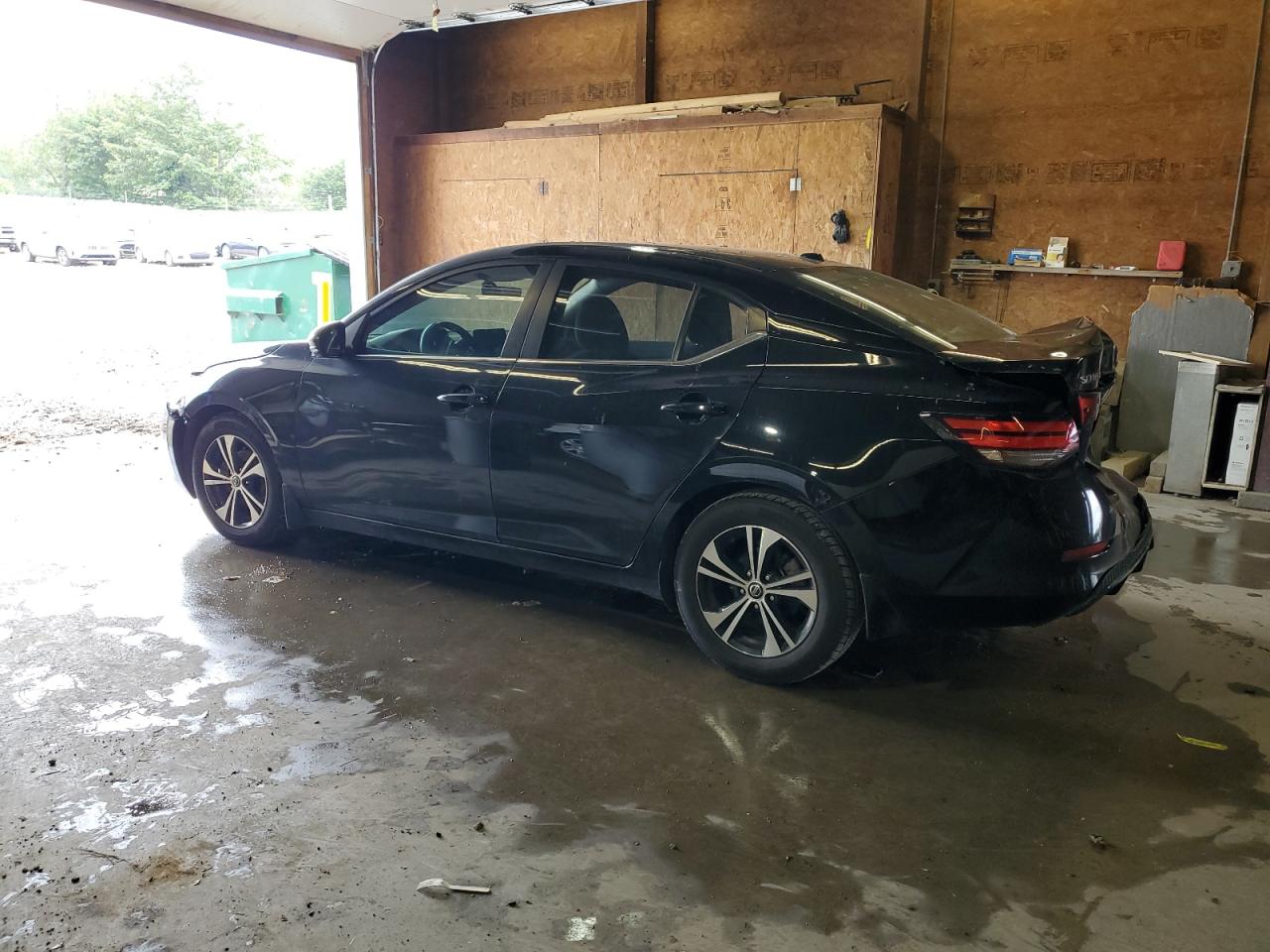 2020 Nissan Sentra Sv black null gas 3N1AB8CV2LY291554 photo #3