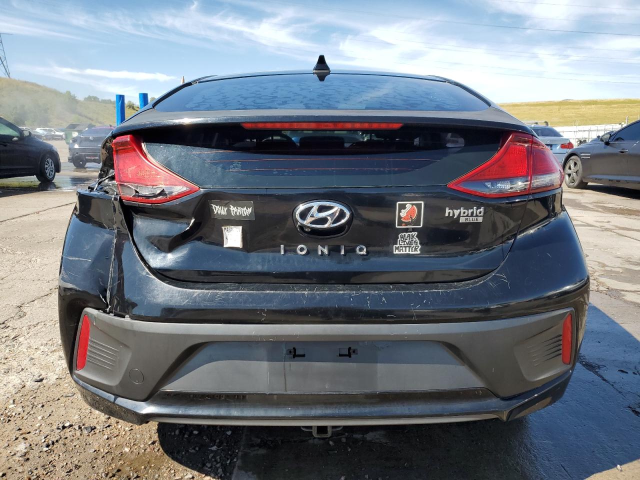 2017 Hyundai Ioniq Blue VIN: KMHC65LC1HU026279 Lot: 63283365