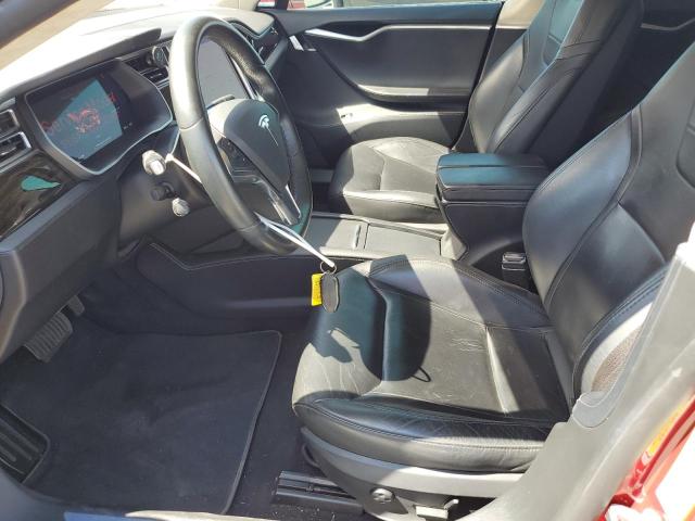  TESLA MODEL S 2016 Czerwony