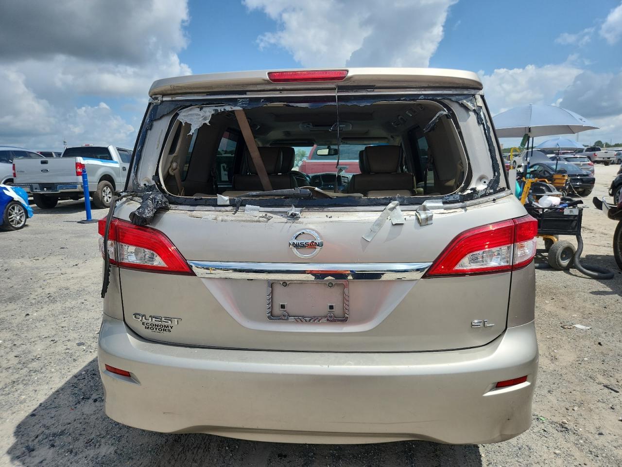 2011 Nissan Quest S VIN: JN8AE2KP0B9001065 Lot: 63194335