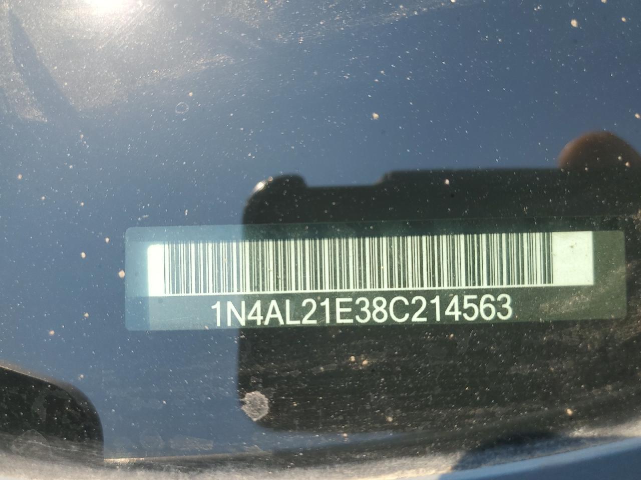 2008 Nissan Altima 2.5 VIN: 1N4AL21E38C214563 Lot: 64470335