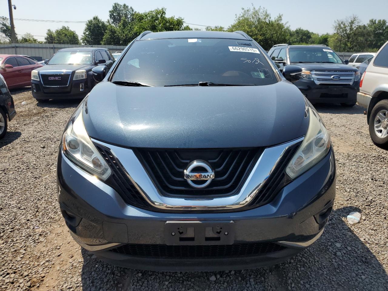 2015 Nissan Murano S VIN: 5N1AZ2MH3FN212825 Lot: 66290515