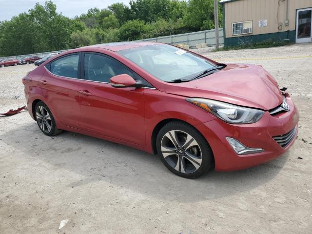  HYUNDAI ELANTRA 2015 Красный