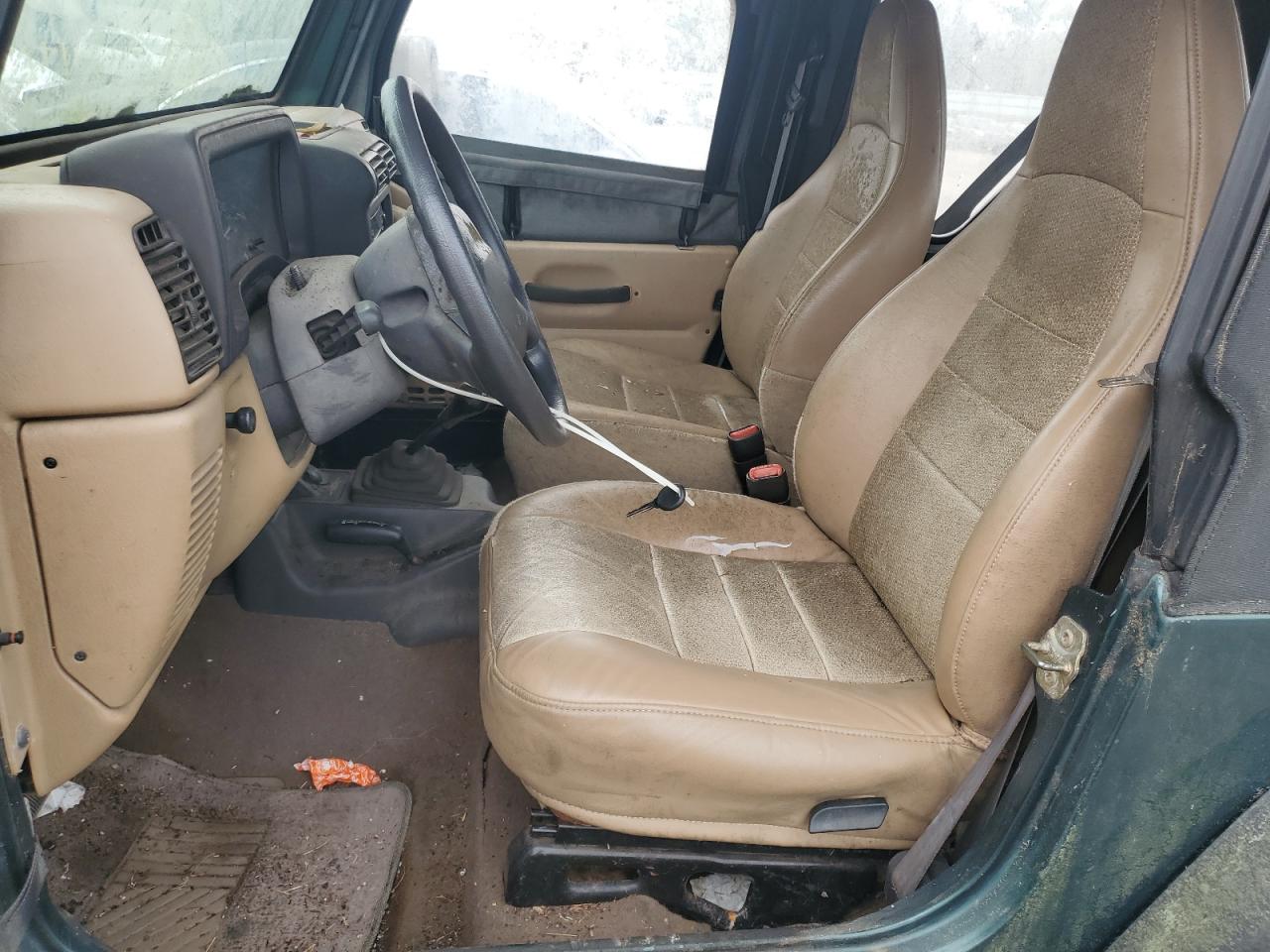 2000 Jeep Wrangler / Tj Se VIN: 1J4FA29P9YP700163 Lot: 65468325