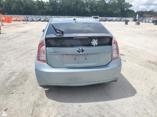  TOYOTA PRIUS 2014 Teal