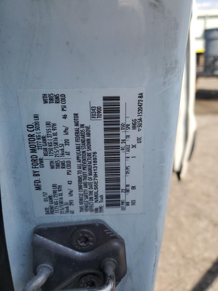 2017 Ford Transit Connect Xl VIN: NM0LS6E79H1318976 Lot: 66103435