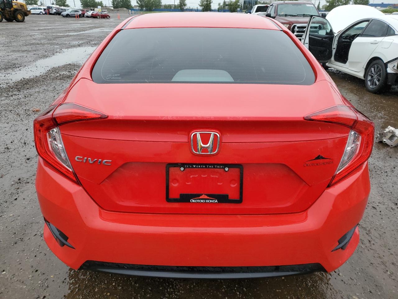 2018 Honda Civic Ex VIN: 2HGFC2F83JH021370 Lot: 64466595