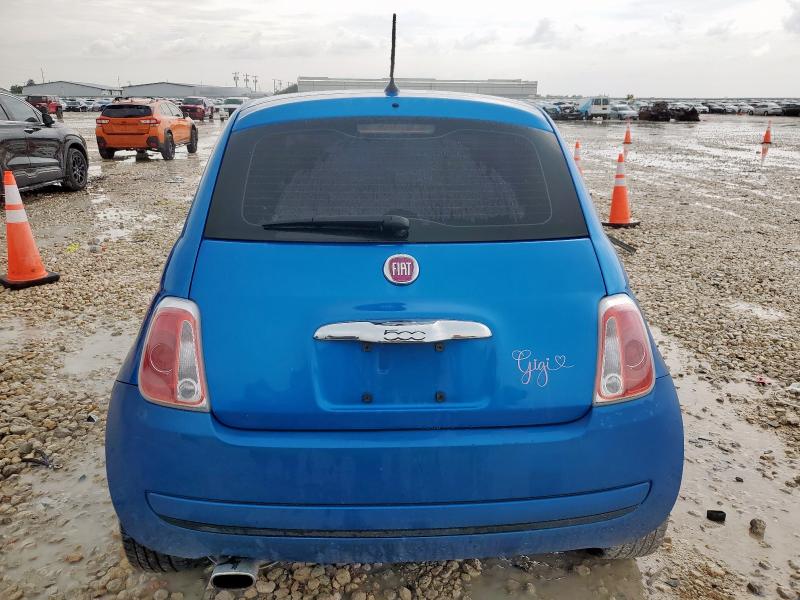  FIAT 500 2015 Синий