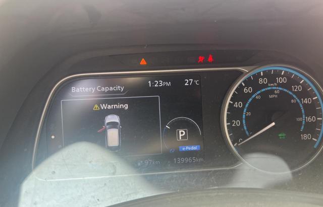  NISSAN LEAF 2018 Red