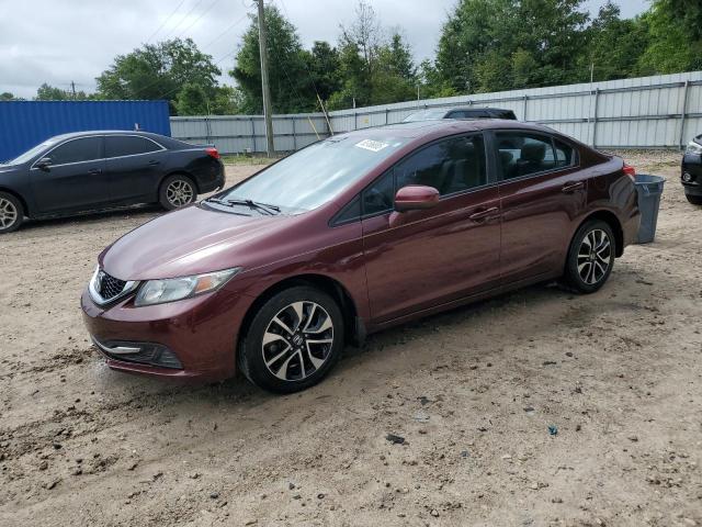  HONDA CIVIC 2015 Burgundy