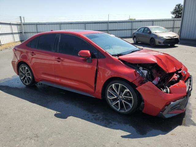  TOYOTA COROLLA 2021 Красный