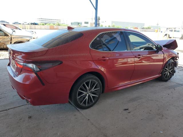  TOYOTA CAMRY 2022 Czerwony