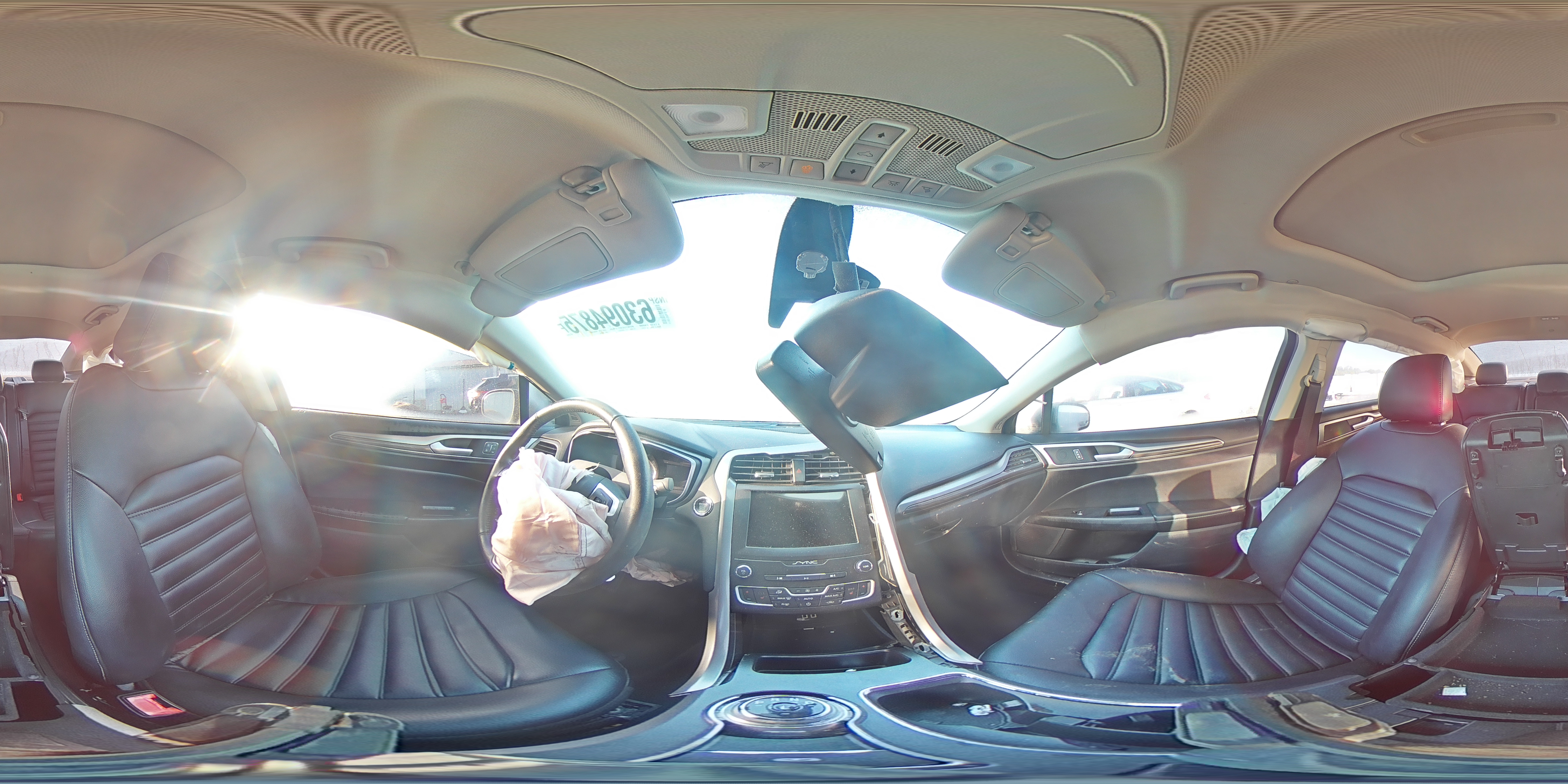 2019 Ford Fusion Sel VIN: 3FA6P0MU7KR256146 Lot: 63094875