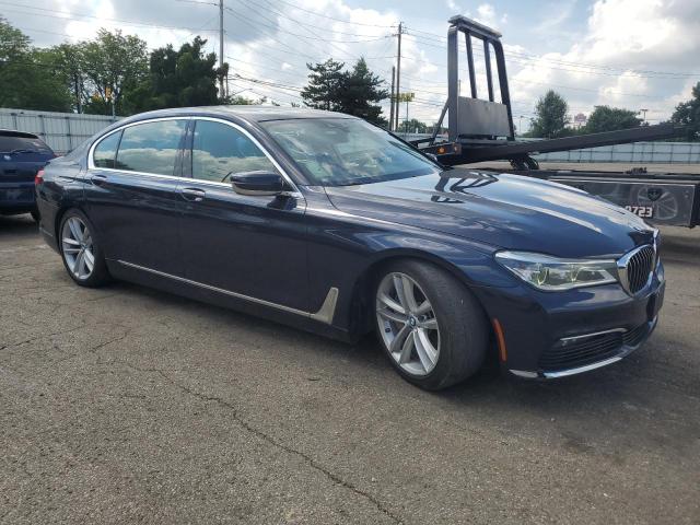  BMW 7 SERIES 2018 Granatowy