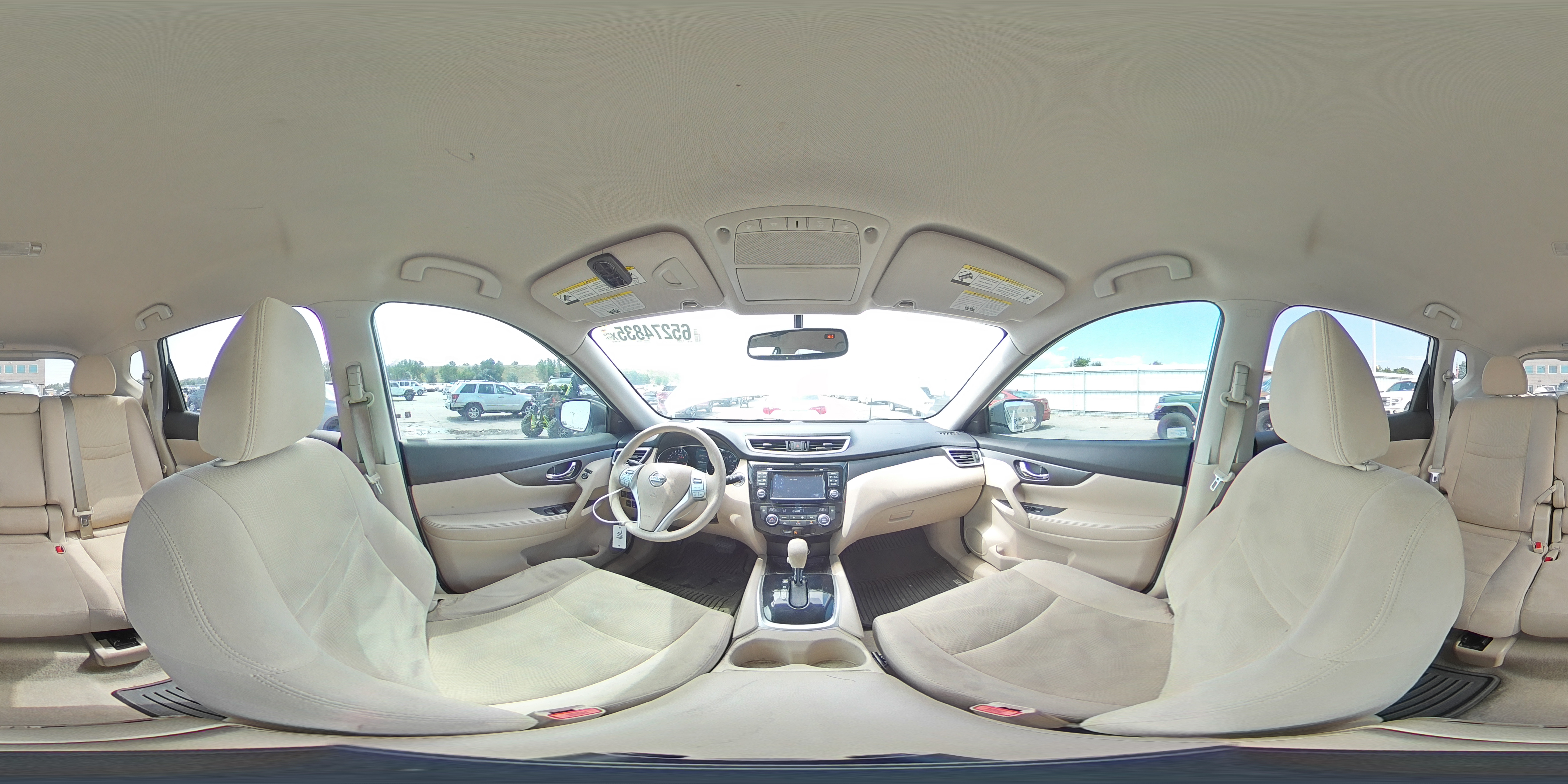 2015 Nissan Rogue S VIN: 5N1AT2MV3FC807404 Lot: 65274835