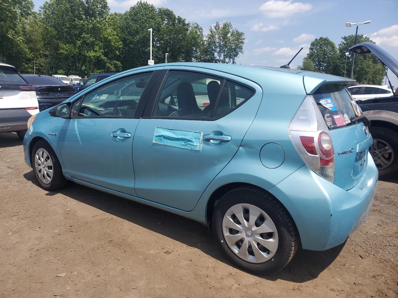2013 Toyota Prius C VIN: JTDKDTB3XD1033772 Lot: 66007155