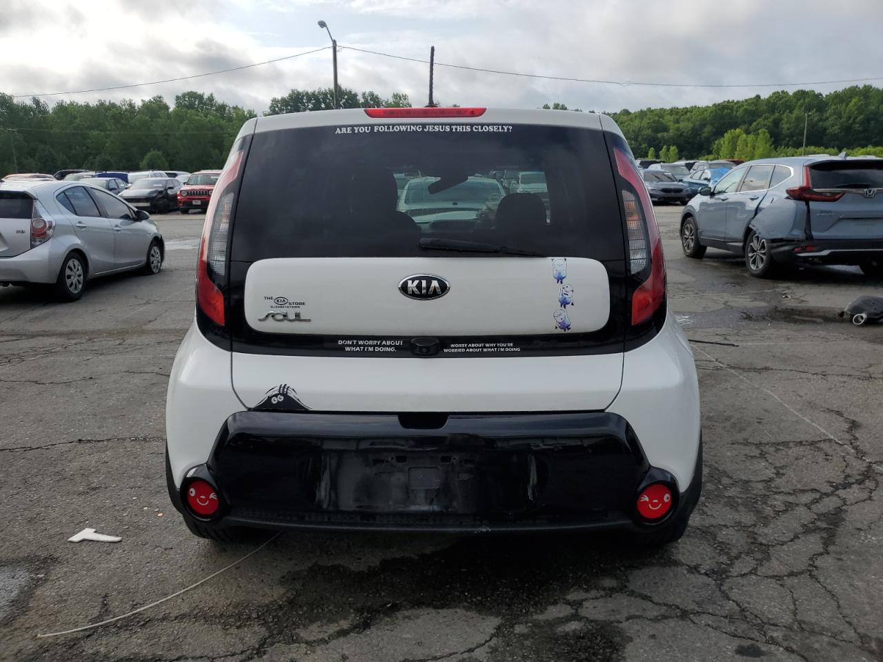 2016 Kia Soul + VIN: KNDJP3A59G7372711 Lot: 65000755