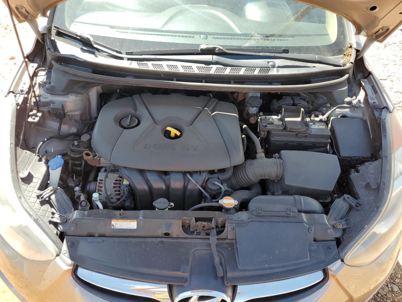 2012 Hyundai Elantra Gls VIN: 5NPDH4AEXCH066266 Lot: 65570105