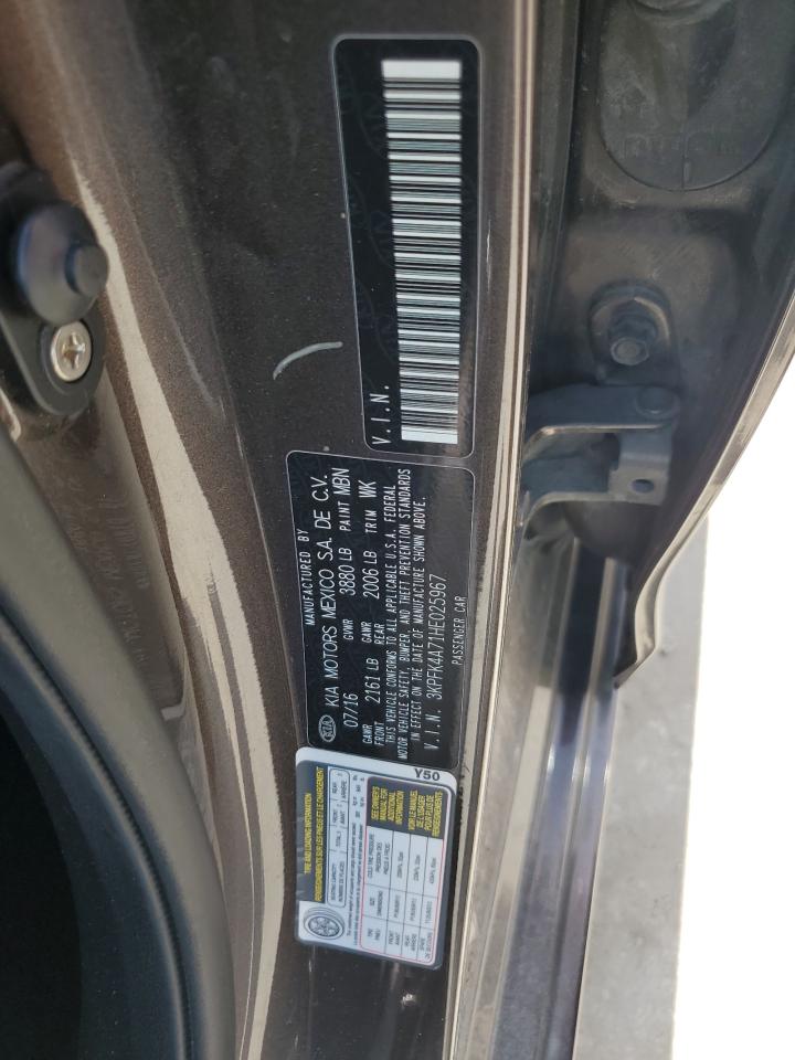2017 Kia Forte Lx VIN: 3KPFK4A71HE025967 Lot: 65685645