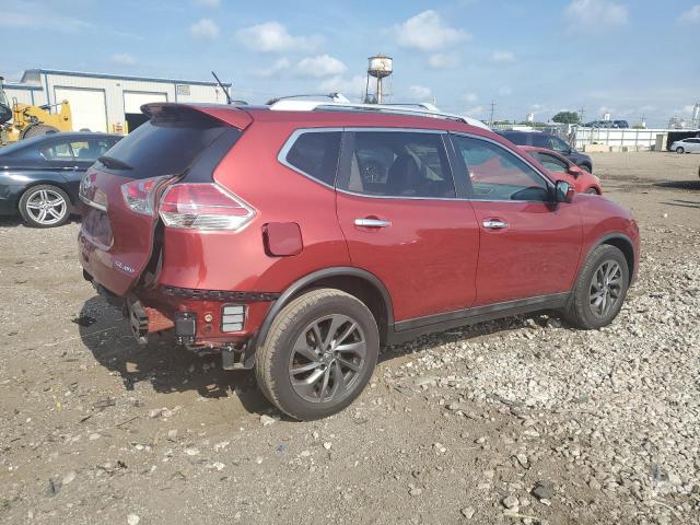  NISSAN ROGUE 2016 Czerwony