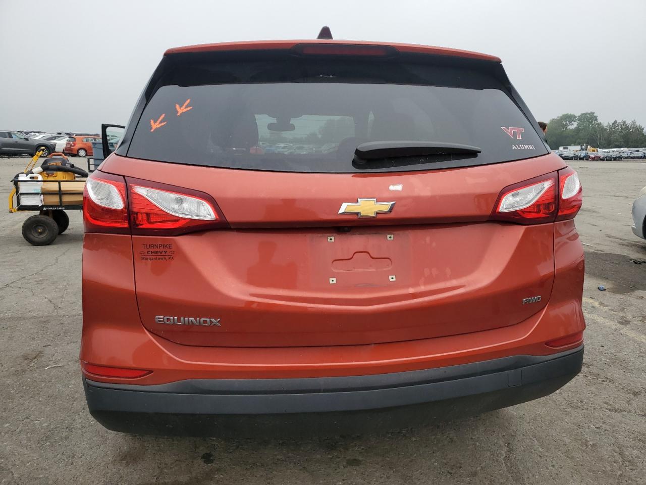 2020 Chevrolet Equinox Ls VIN: 2GNAXSEV2L6190354 Lot: 64614965