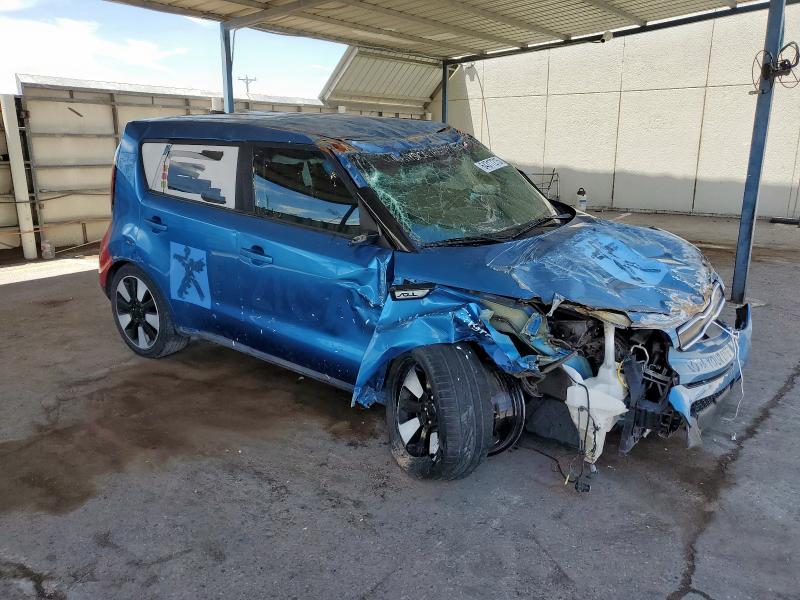  KIA SOUL 2018 Granatowy