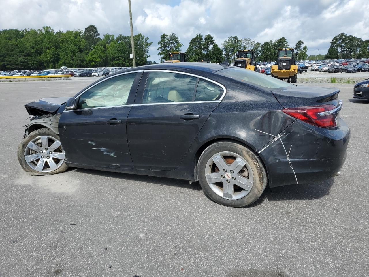 2014 Buick Regal charcoal null gas 2G4GK5EX1E9255602 photo #3