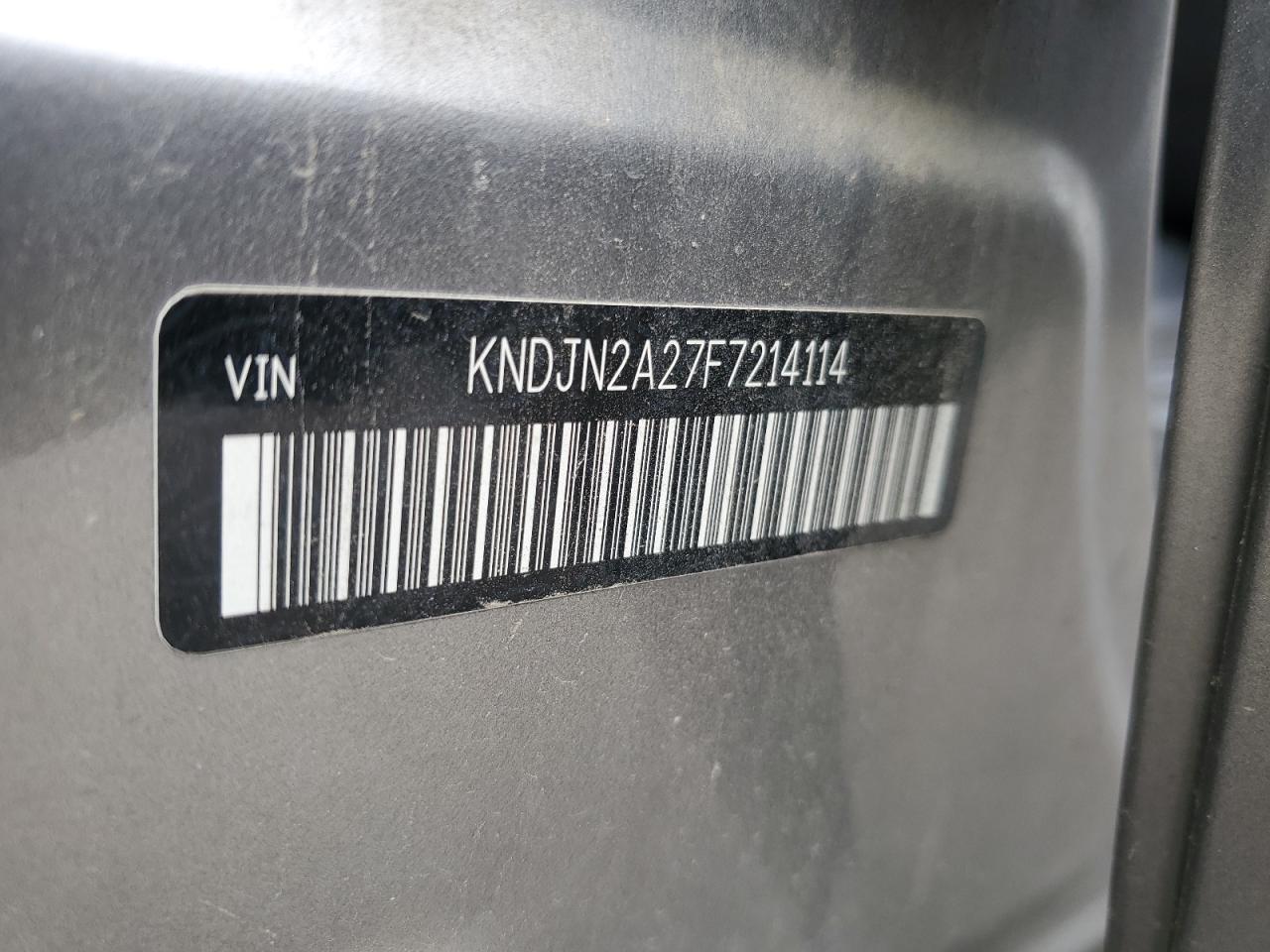 2015 Kia Soul VIN: KNDJN2A27F7214114 Lot: 64817955