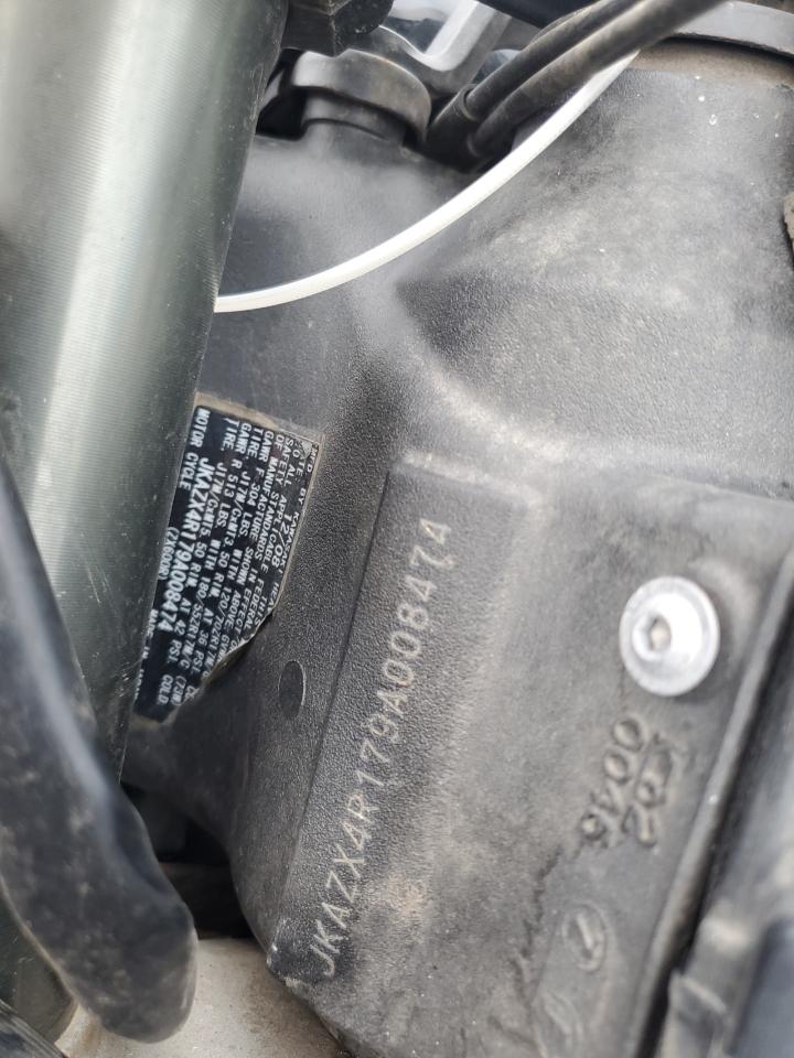 jkazx4r179a008474 JKAZX4R179A008474 2009 Kawasaki Zx600 R