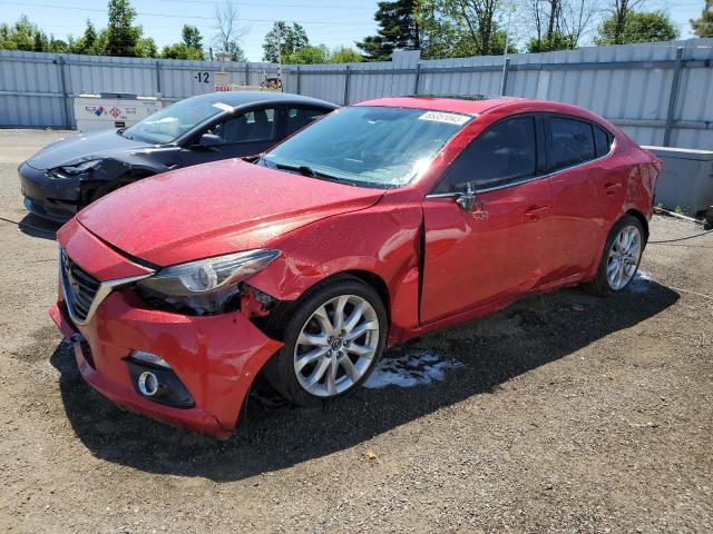  MAZDA 3 2015 Czerwony